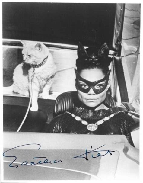 Eartha Kitt As ‘the Catwoman Tv Batman Series Regis Autographs
