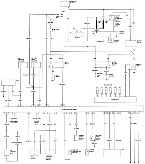 92 s10 ignition wiring diagram. 1992 Chevy S10 Wiring Diagram