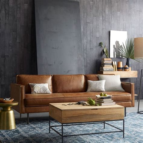 Modern Furniture Home Decor And Home Accessories West Elm Leather