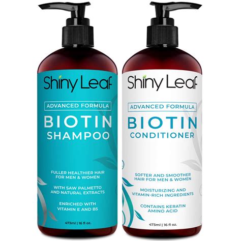 Biotin Shampoo And Conditioner For Hair Growth With Dht