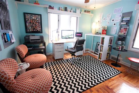 Graphic Designers Home Office Eclectic Home Office Omaha By