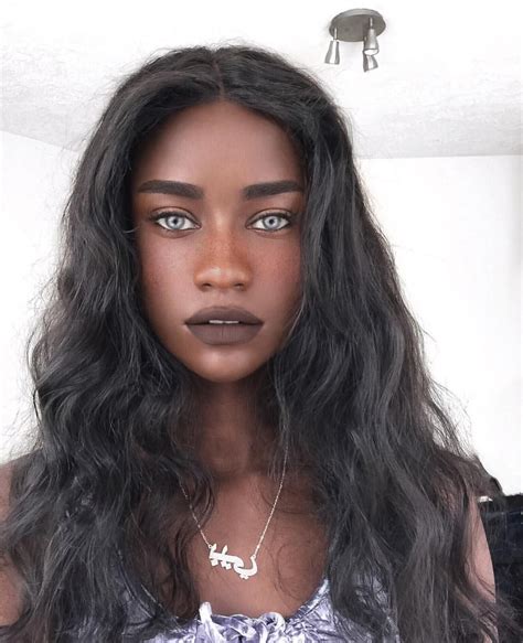 On Instagram “ Melvnin ・・・ For Make Up Tutorials Follow Darkskinwomen Makeup ” Dark Skin