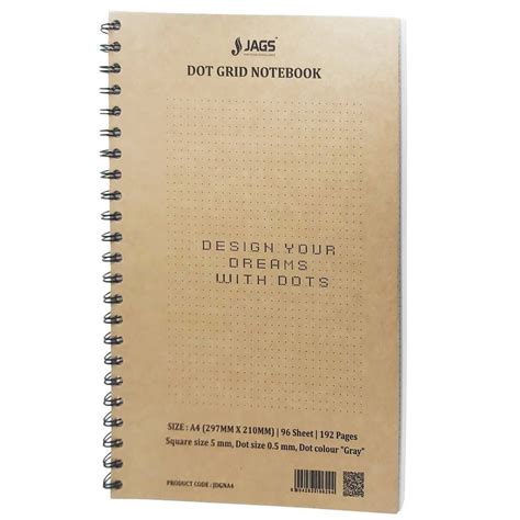 A Dot Grid Notebook Pages