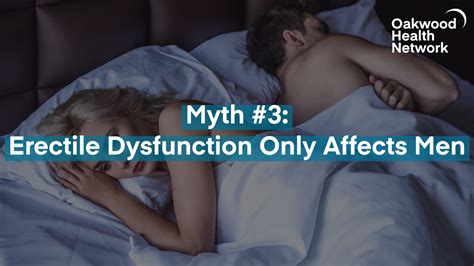 Erectile Dysfunction Myths Oakwood Health Network