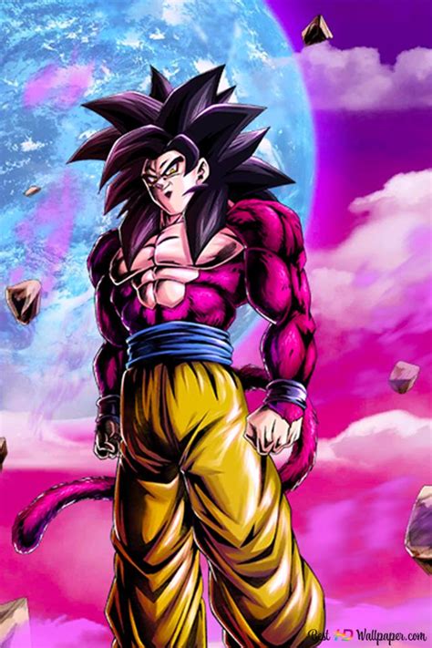 Goku Super Saiyan 4 From Dragon Ball Gt Dragon Ball Legends Arts For