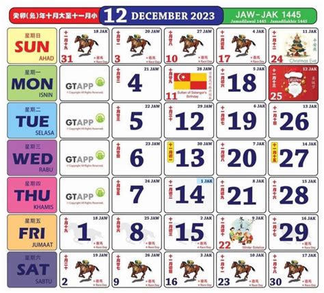 Kalendar Kuda Tahun 2023 2024 Semakan Senarai Cuti Umum And Sekolah