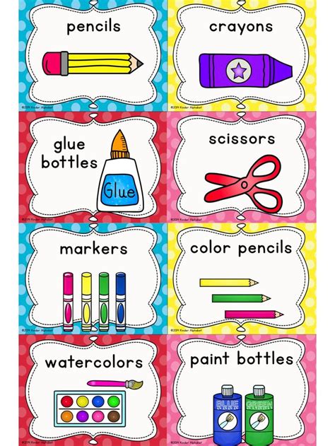 Editable Classroom Labels With Visuals { For Little Learners } Classroom Labels Classroom