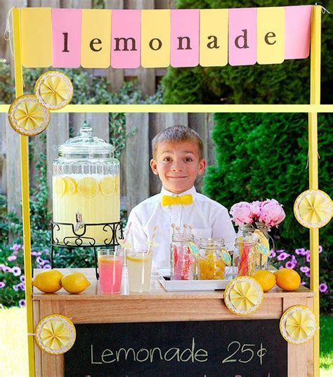 The Lemonade Stand Summer Lemonade Kids Lemonade Stands Diy