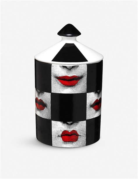 Candle tunnelling can happen to any candle regardless of the quality or price. FORNASETTI - Labbra scented candle 300g | Selfridges.com