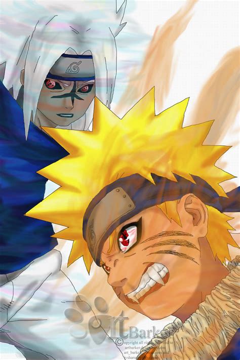 Naruto Vs Sasuke By Artbarker On Deviantart