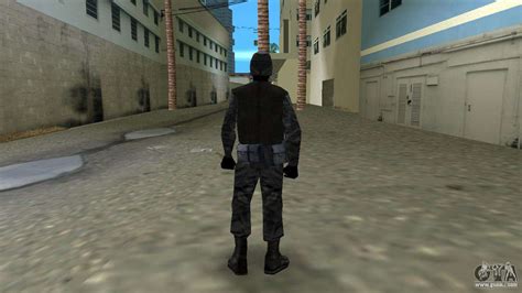 Fighter Of Russian Spetsnaz From Cscz For Gta Vice City
