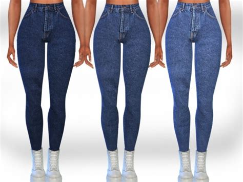 Female Non Stitch New Style Jeans By Saliwa At Tsr Sims 4 Updates