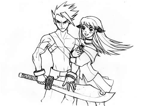 Anime Girl And Boy Drawing At Getdrawings Free Download