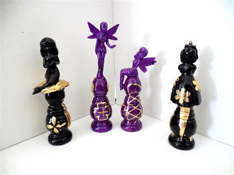 Fairy Chess Pieces New Mini Chess Pieces Made From Wood P Flickr