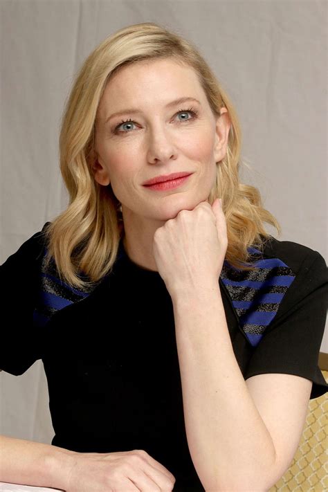 Cate blanchett (born may 14, 1969) is an australian actress. CATE BLANCHETT at Cinderella Press Conference in Beverly ...