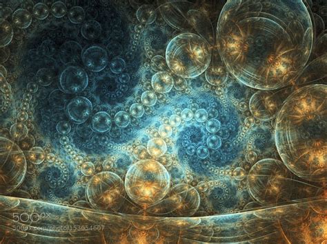 Water Themed Fractal Waves Fractals Waves Creative Graphic Design