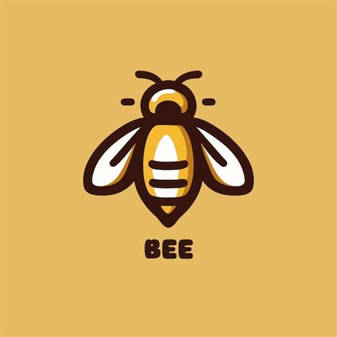 Premium Vector Bee Logo Design Template Honeybee Vector Icon Bee Logo