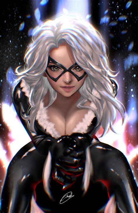 ArtStation - Marvel Black Cat