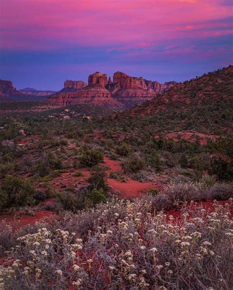 Gorgeous Sedona Sunset 😍 ↠ Use Arizonaisgorgeous To Be Featured ↠