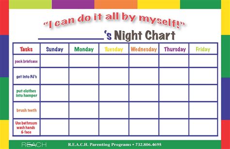 Charts Behavior Charts And Calendars Reward Chart 4 Educate With
