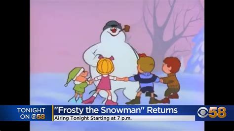 Frosty The Snowman Returns To Cbs Tonight