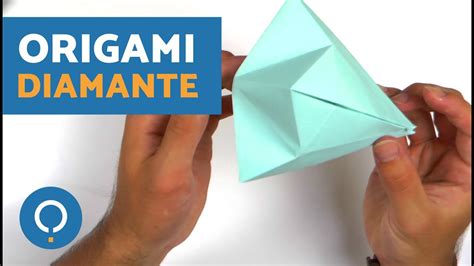 Cómo Hacer Un Diamante De Origami Fácil Origami De Papel Youtube