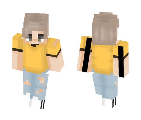 Minecraft Skin 64x64 Pixels Layouts Boys