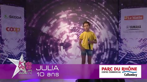 Julia Kids Voice Tour 2017 Parc Du Rhône Collombey Youtube