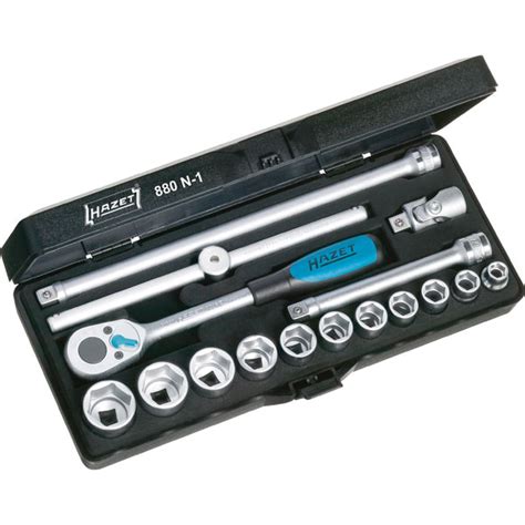 Hazet N Socket Set Point Square Drive Pcs Rapid Online