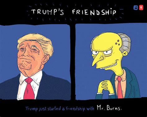 Artstation Trumps Friendship Mr Burns