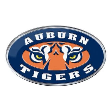 Auburn Tigers Auto Emblem Color Alternate Logo Auburn Tigers Auburn