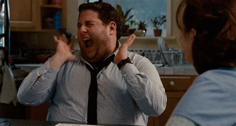 Excited Jonah Hill GIF Find Share On GIPHY