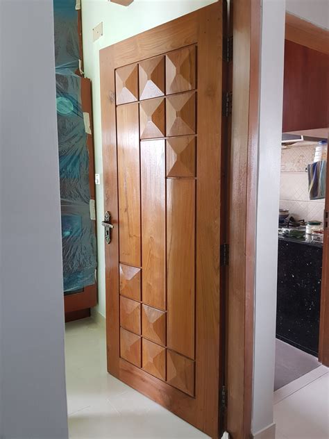 Simple Front Door Designs 2020 In 2020 Wooden Front Door Design Door