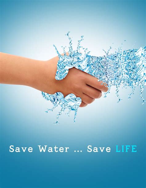 Check Out My Behance Project Save Water Save Life