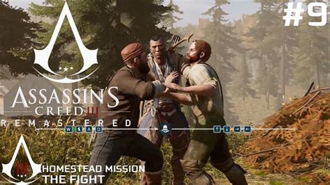 Assassin S Creed III Remastered Homestead Mission THE FIGHT 100