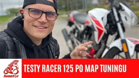 Testy Junaka Racer 125 Po Map Tuningu YouTube