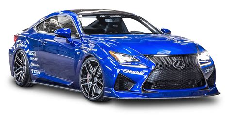 Lexus Rc F Blue Car Png Image For Free Download