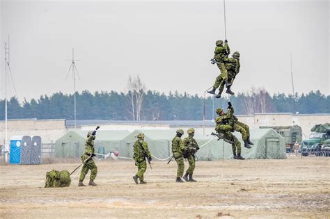 Canadian Soldiers Participated In Latvian Multinational Nato Training