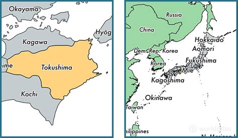 Tokushima Prefecture Japan Map Of Tokushima Jp Where Is Tokushima