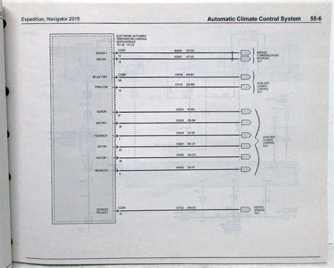 Ford Expedition Lincoln Navigator Electrical Wiring Diagrams Manual