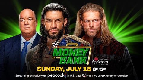 Updated Wwe Money In The Bank Card Tpww