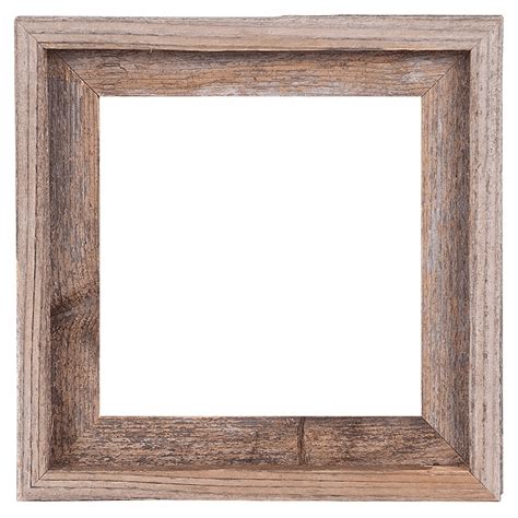10x10 Picture Frames Reclaimed Barn Wood Open Frame No Glass Or Back
