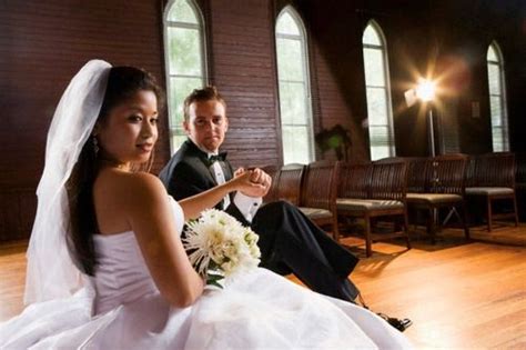 White And Asian Couple Interracial Wedding Couples Interracial Wedding Interracial Marriage