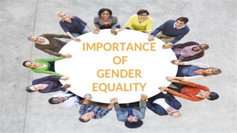 Importance Of Gender Equality