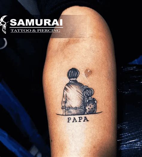 Papa Tattoo Design Images Papa Ink Design Ideas Father Tattoos