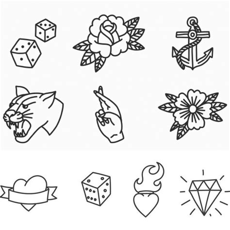 Printable Beginner Tattoo Stencils Customize And Print