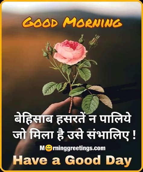 30 Good Morning Hindi Status Images गुड मॉर्निंग हिन्दी स्टैटस इमेजेस