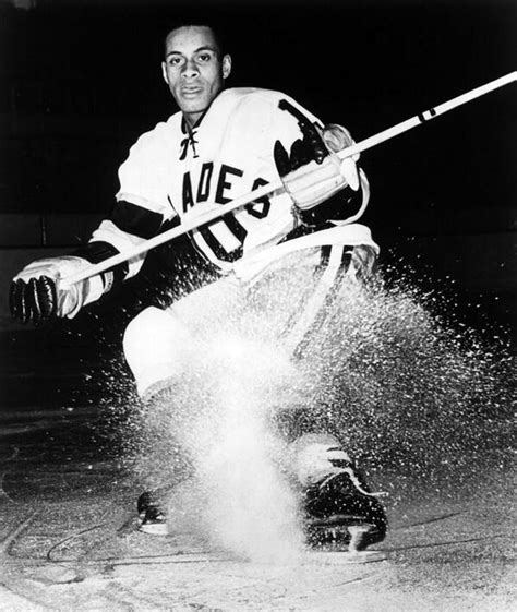 Hockey History Willie Oree The First Black Nhl Player Playing For