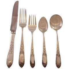 Each set includes one each: Rustic Vintage Indian 'Twig' Flatware Bronze Cutlery ...