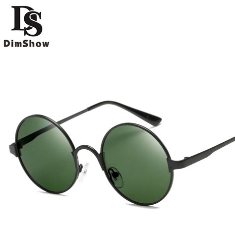 New Brand Designer Classic Polarized Round Sunglasses Men Small Vintage Retro John Lennon